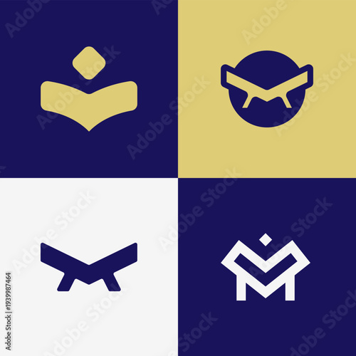 Minimalist Quran Logo Bundle Modern Islamic Book Religion Education Brand Identity Clean Vector Set