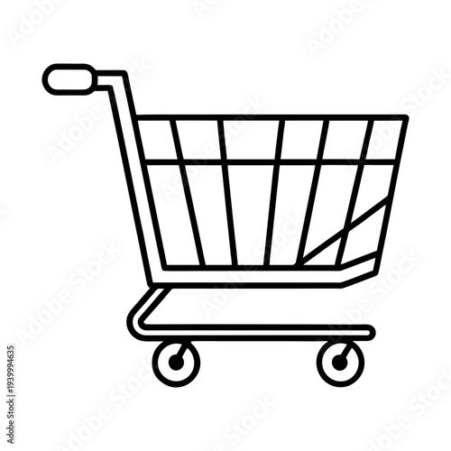 shopping cart vector