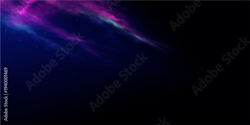 Abstract an interstellar scene unfolds, with streams of vibrant cosmic dust and gas, painted in shades of violet and aquamarine, against a deep indigo backdrop.