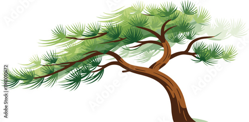 vector illustration of a tree