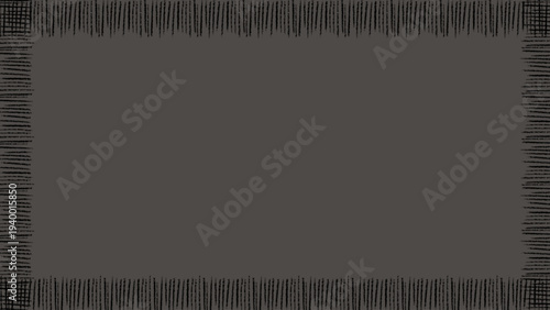 Modern dark gray abstract background featuring a hand-drawn geometric line border. Versatile frame layout with ample copy space for text, titles, or marketing banners