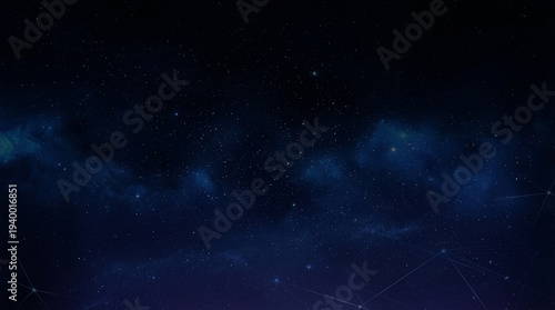 Dark deep space midnight gradient background with cosmic black and dark blue tones, infinite premium surface ideal for technology brand premium product or visionary corporate design