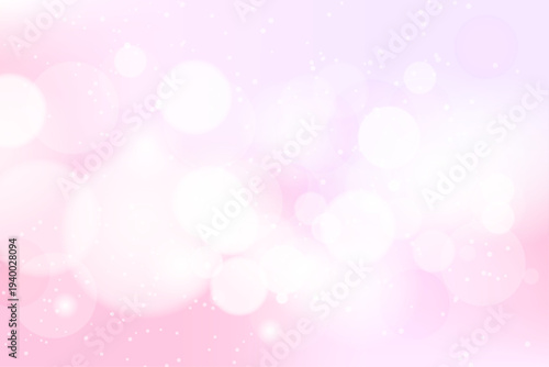 ピンク グラデーション キラキラ 光 玉ボケ 抽象 背景 素材