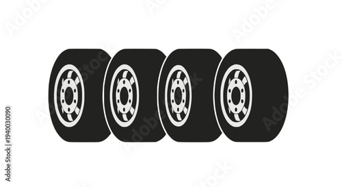 Simple, clean vector illustration of a kitchen whisk, versatile for various culinary and household design projects.