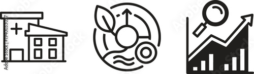 Fitness Training and Workout Activity Icons