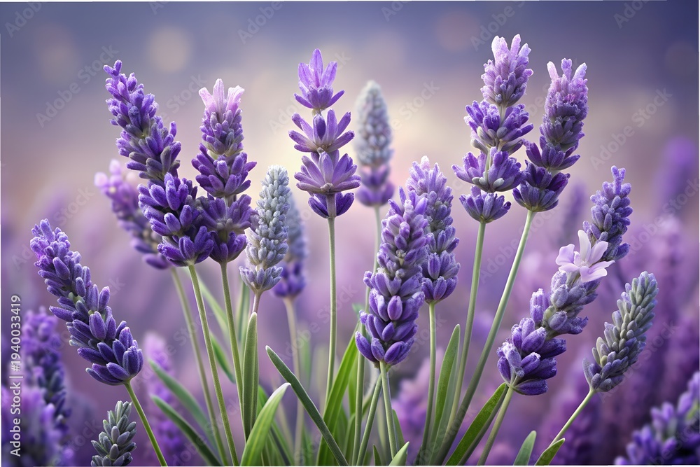 Fototapeta premium lavender field in provence france