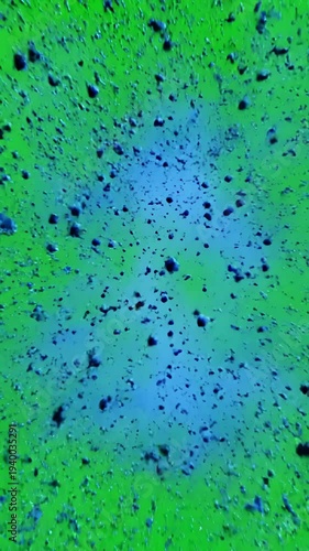 Wallpaper Mural Green Screen blue color particles explosion in high speed background scene 4 with distortion, overlay, glitch, static noise, scan lines on black background, 4k animated video loop Torontodigital.ca