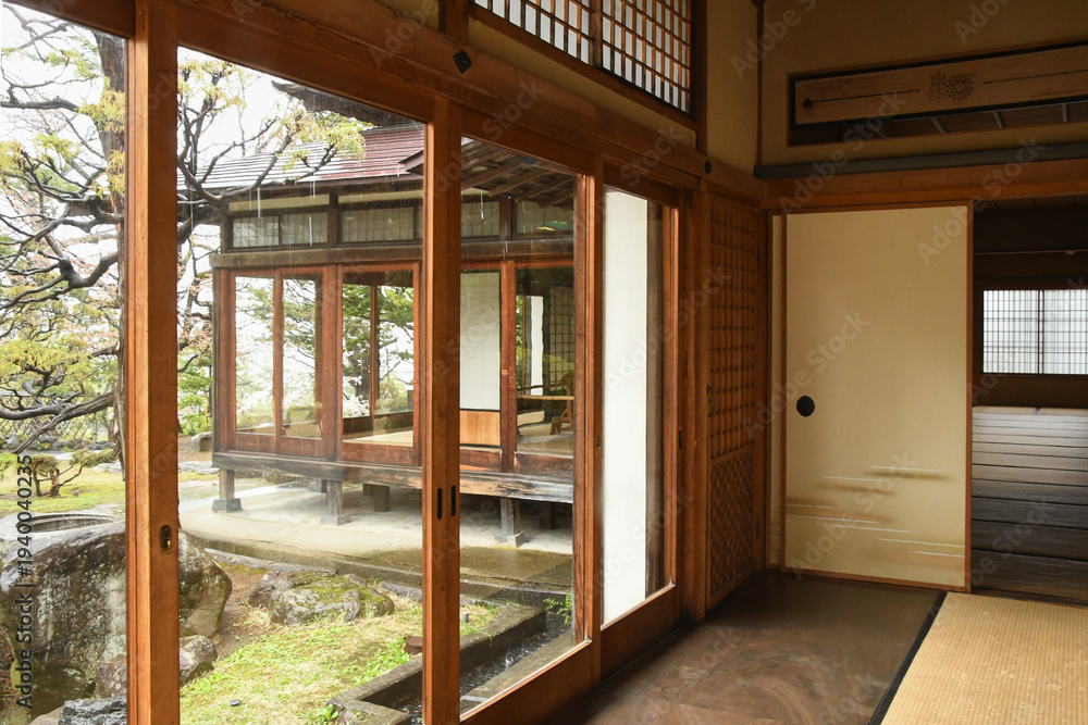 Fototapeta premium 藤田記念庭園 旧藤田家別邸 和館