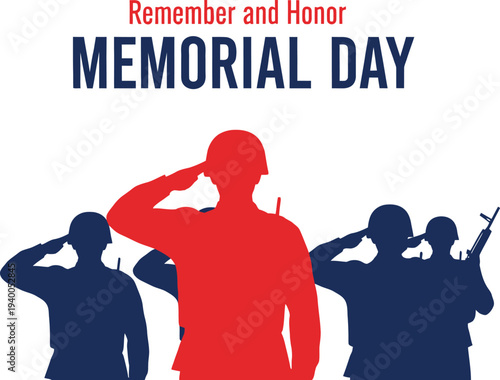 Memorial day tribute honoring fallen heroes and veterans on america's day of remembrance