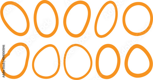 Colorful icons set flat design vector illustration