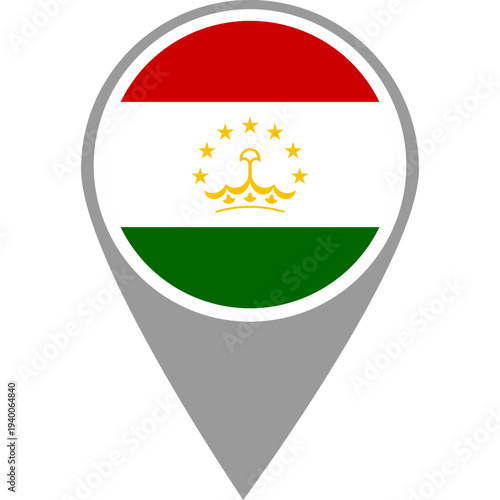 Tajikistan flag location pin, Tajikistan flag on location pin, Tajikistan map pointer in high quality Free Download Tajikistan flag location pin, Tajikistan flag on location pin, Tajikistan map pointer in high quality - GFXLoad