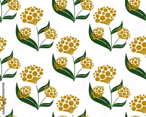 Abstract ethnic geometric pattern design for background or Wallpaper.