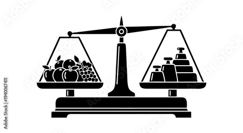 A 3d vector illustration of the scales of justice and gold currency symbols representing a legal comparison between finance business and equality on a weight scale