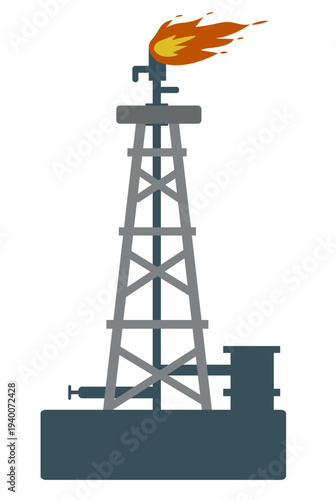 Oil exploration Pipeline with flame drilling