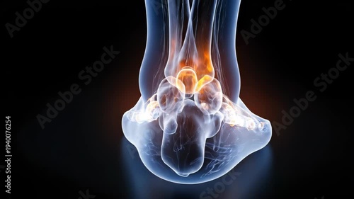 Foot Pain and Injury Medical Imaging.