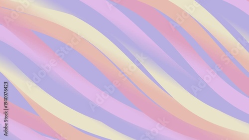 Soft Pastel Waves in a Dynamic Abstract Pattern Create a Calming and Vibrant Visual Background, Perfect for Gentle Designs and Serene Themes