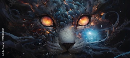 Astral vision liger kraken meets cosmos,generative AI