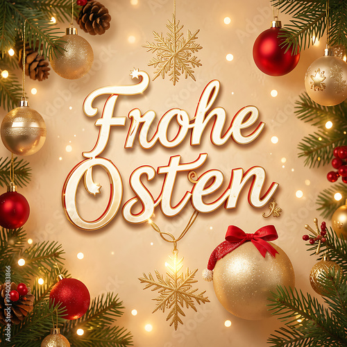 Wallpaper Mural Festive Candles and Evergreen Holiday Decor
 Torontodigital.ca