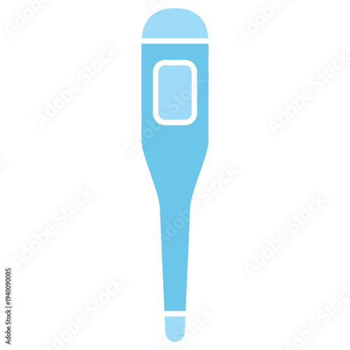 Digital Thermometer Illustration