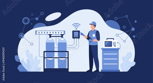Smart Water Purification System with Technician Monitoring