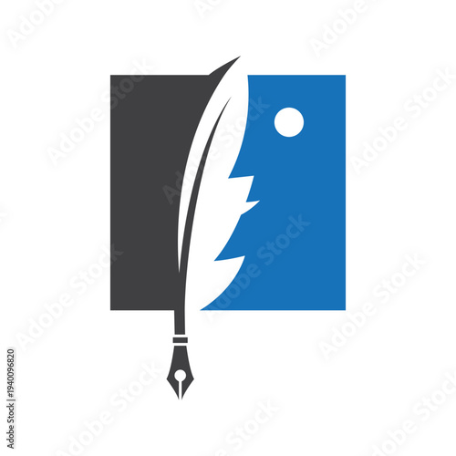 Fountain Pen Nib Creative Design Element