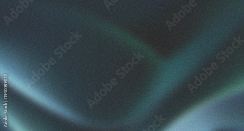 Teal and dark cyan abstract background with soft film grain textures