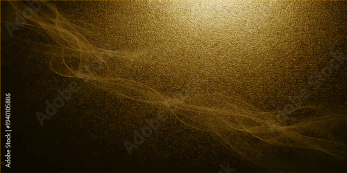 Abstract a captivating background of gold texture with flowing lines, creating a sense of luxury and elegance, reminiscent of abstract art.