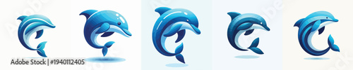 Vector of a Dolphin