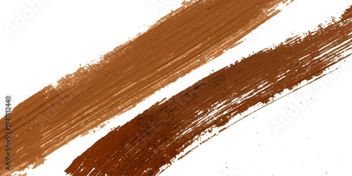 Abstract grunge background featuring a closeup texture of palm tree bark resembling a delicious dark chocolate bar with broken white cream swirls and gourmet cocoa ingredients