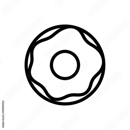 Close-up of a lifebuoy for water safety and rescue preparedness