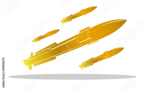 missile bomb enemy gold