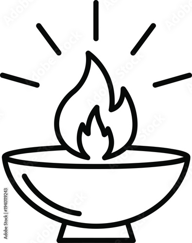 Happy easter sunday greeting card