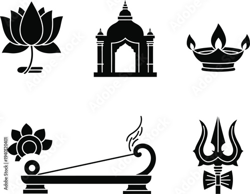 Hindu symbols and icons