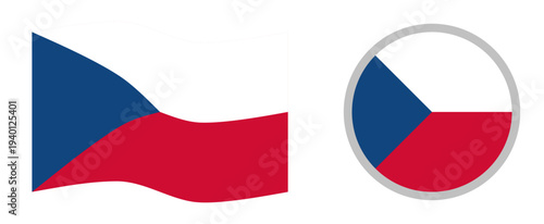 Flag of czech republic