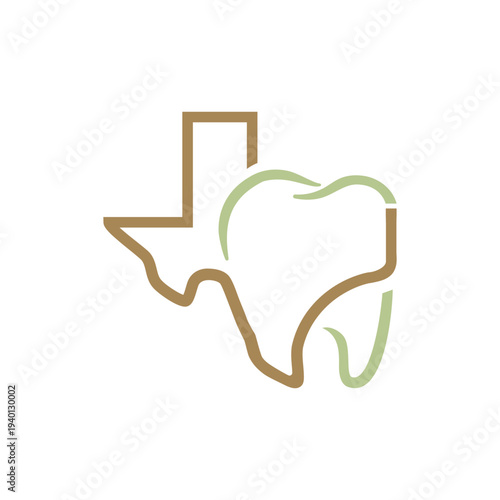 Texas Dental Care Logo Design Element