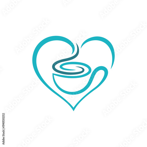 Hand Holding Heart Symbol Illustration Design