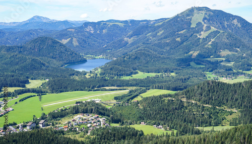 Gemeindealpe Austria, Ötscherland region, Erlaufsee Austria, Mariazell region landscape, Lower Austria mountains, Austrian Alps foothills, Gemeindealpe summit Austria, Ötscherland travel destination, 
