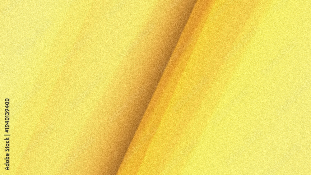 Fototapeta premium Abstract Yellow Diagonal Stripe Background with Grainy Texture