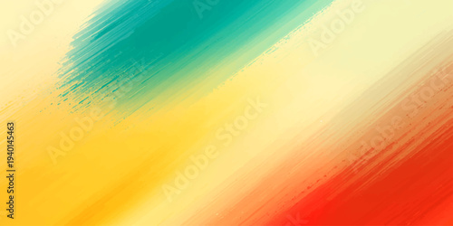 Abstract colorful background with bright rainbow lines and wavy motion patterns featuring orange energy and a sun blur texture for a vibrant design wallpaper
