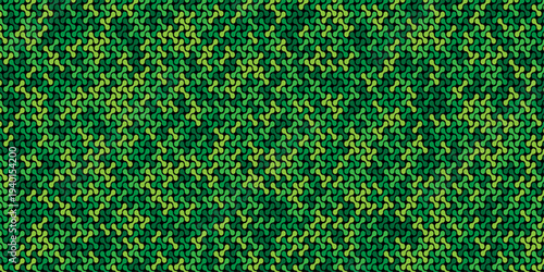 Seamless crystal tile old metaball paper design. Vector mosaic geometric wallpaper Metaballs design.