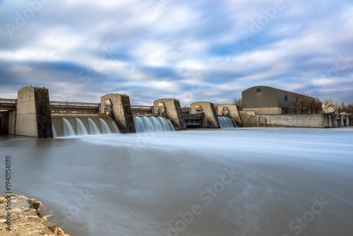 Wasserkraftwerk in Vohburg an der Donau