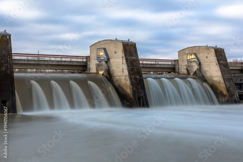 Wasserkraftwerk in Vohburg an der Donau