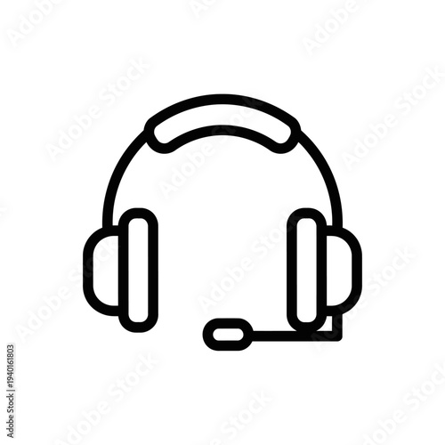 Professional Customer Support Headset with Microphone for Communication and Call Centers