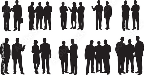 Businessman Running on Arrow toward Success Silhouette. Goal Achievement and Success Business Concept.