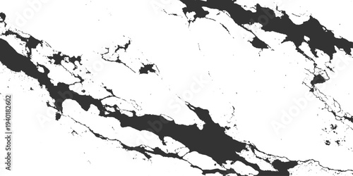 A textured white background featuring dynamic black ink splats and energetic splashes of liquid pigment