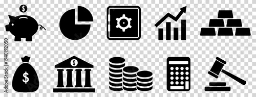 Finance Icons Set