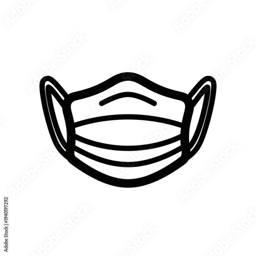 Protective Face Mask for Health and Safety in Public Settings
