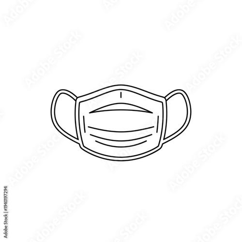 Protective Face Mask for Health and Safety in Public Spaces