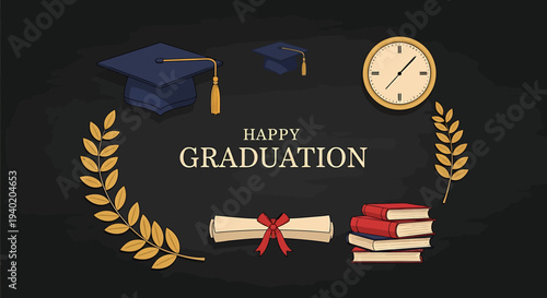 Academic Achievement and Future Aspirations A Symbolic Celebration of Successful Graduation and Educational Milestones