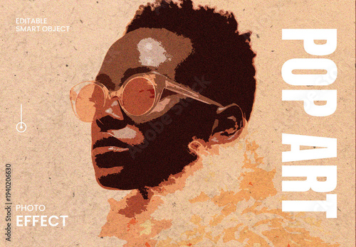 Vintage Pop Art Photo Effect